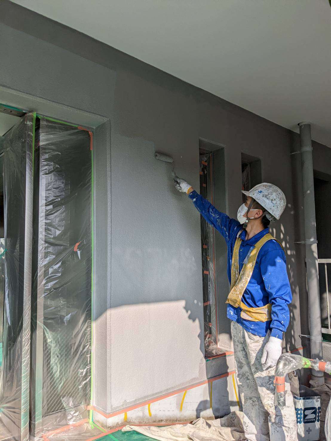名古屋市で塗装業をしています三誠株式会社です👷外壁塗装は弊社にお任せください！お見積り無料です✨