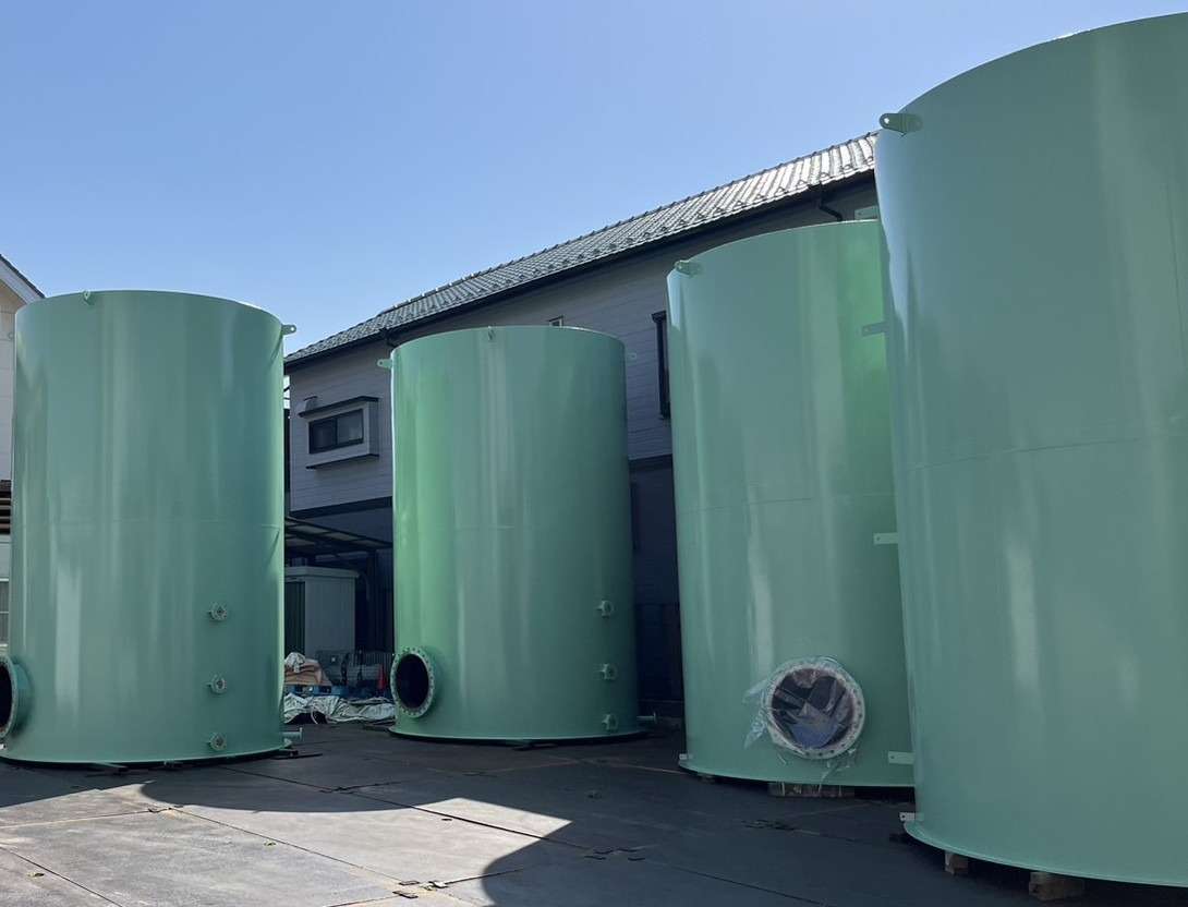 愛知県M社付帯設備塗装