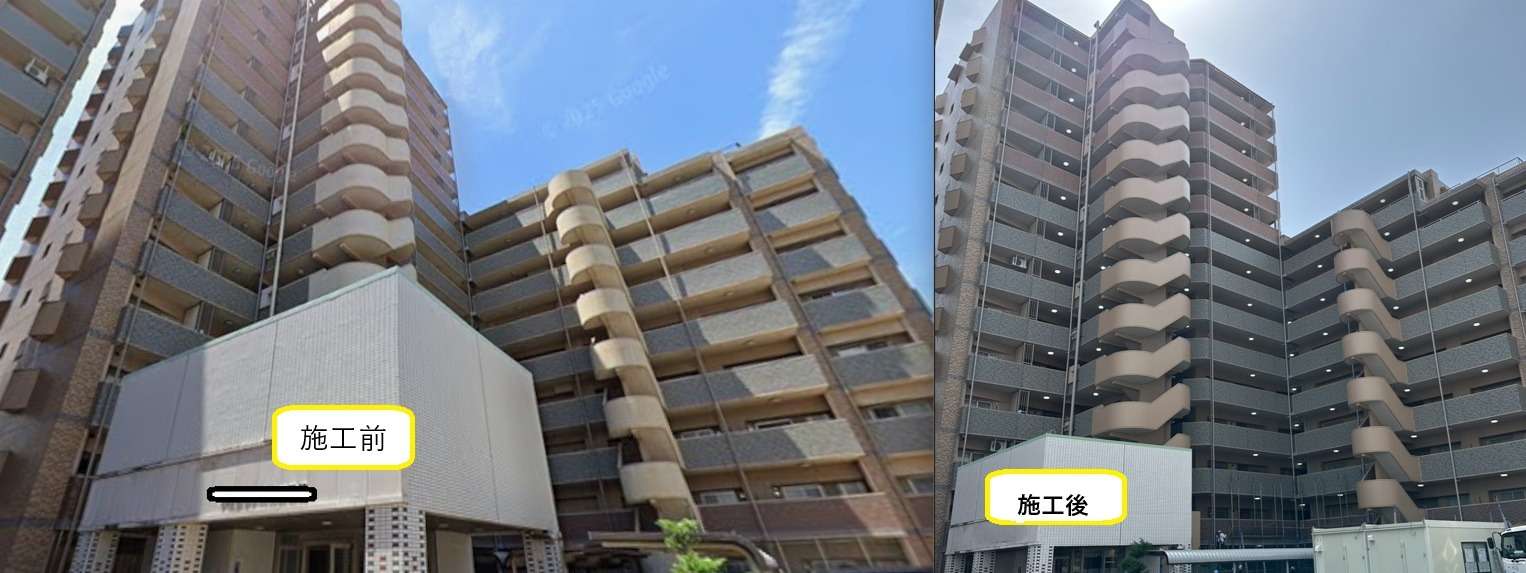 愛知県Aﾏﾝｼｮﾝ大規模修繕工事