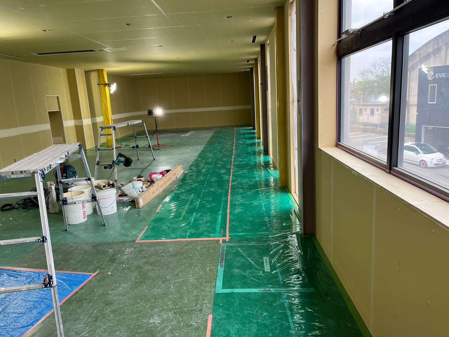 愛知県D社内部塗装工事