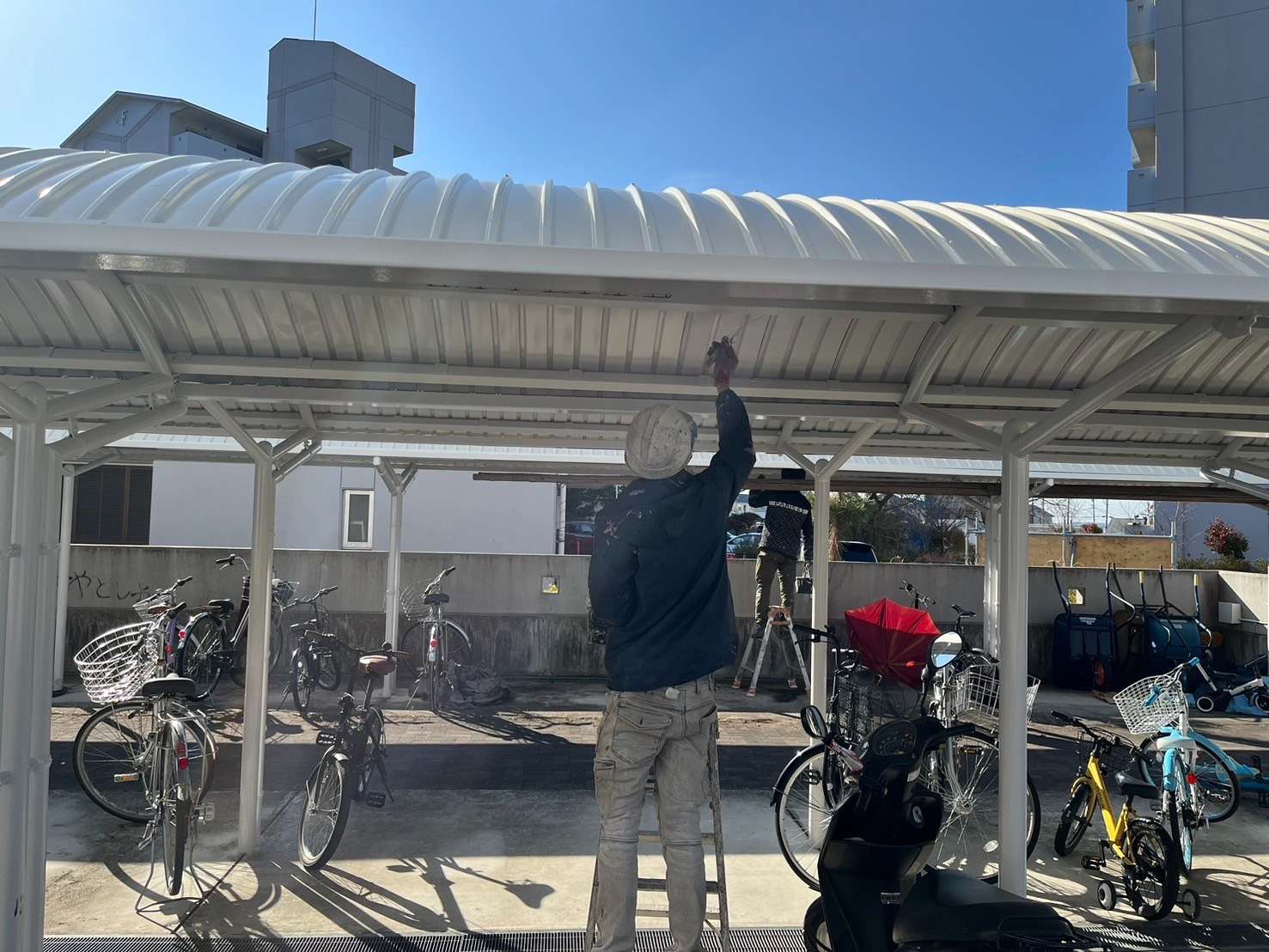 愛知県名古屋市Hマンションの塗装工事が完工しました✨愛知県・名古屋市で塗装工事・防水工事をお考えの方は是非三誠株式会社にお任せください😌🏠